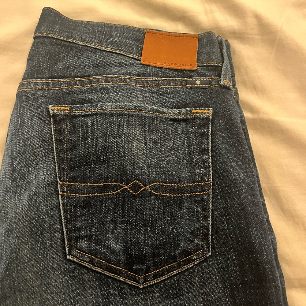 Luck Brand dark wash jeans size 10/30 Regular straight leg jeans